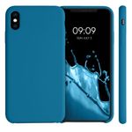 Husa pentru iPhone XS Max, Silicon, Albastru, 45909.224 fotografia produsului View 2 S