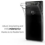Husa pentru Blackberry Key2 LE, Silicon, Transparent, 46275.03 fotografia produsului View 3 S