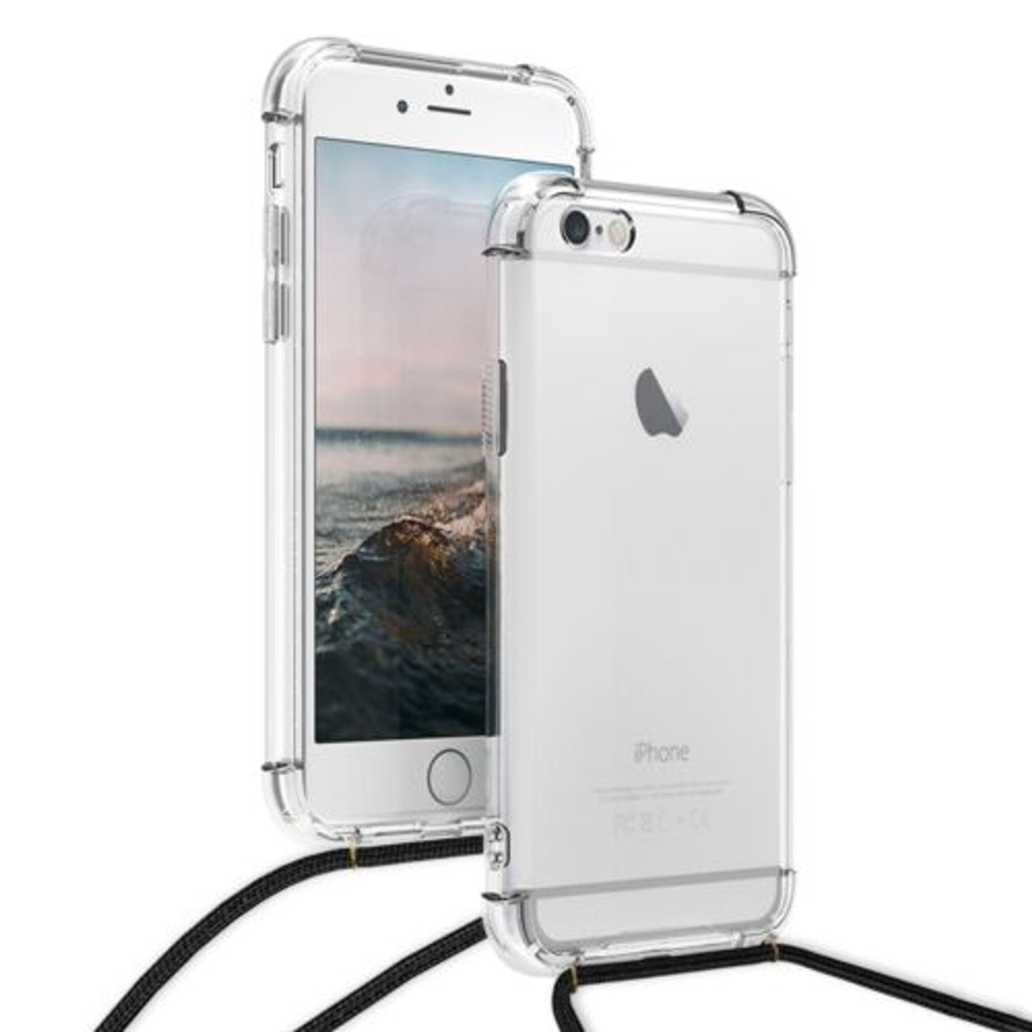 Husa pentru Apple iPhone 6/iPhone 6s, Silicon, Transparent, 47246.03 fotografia produsului View 5 L