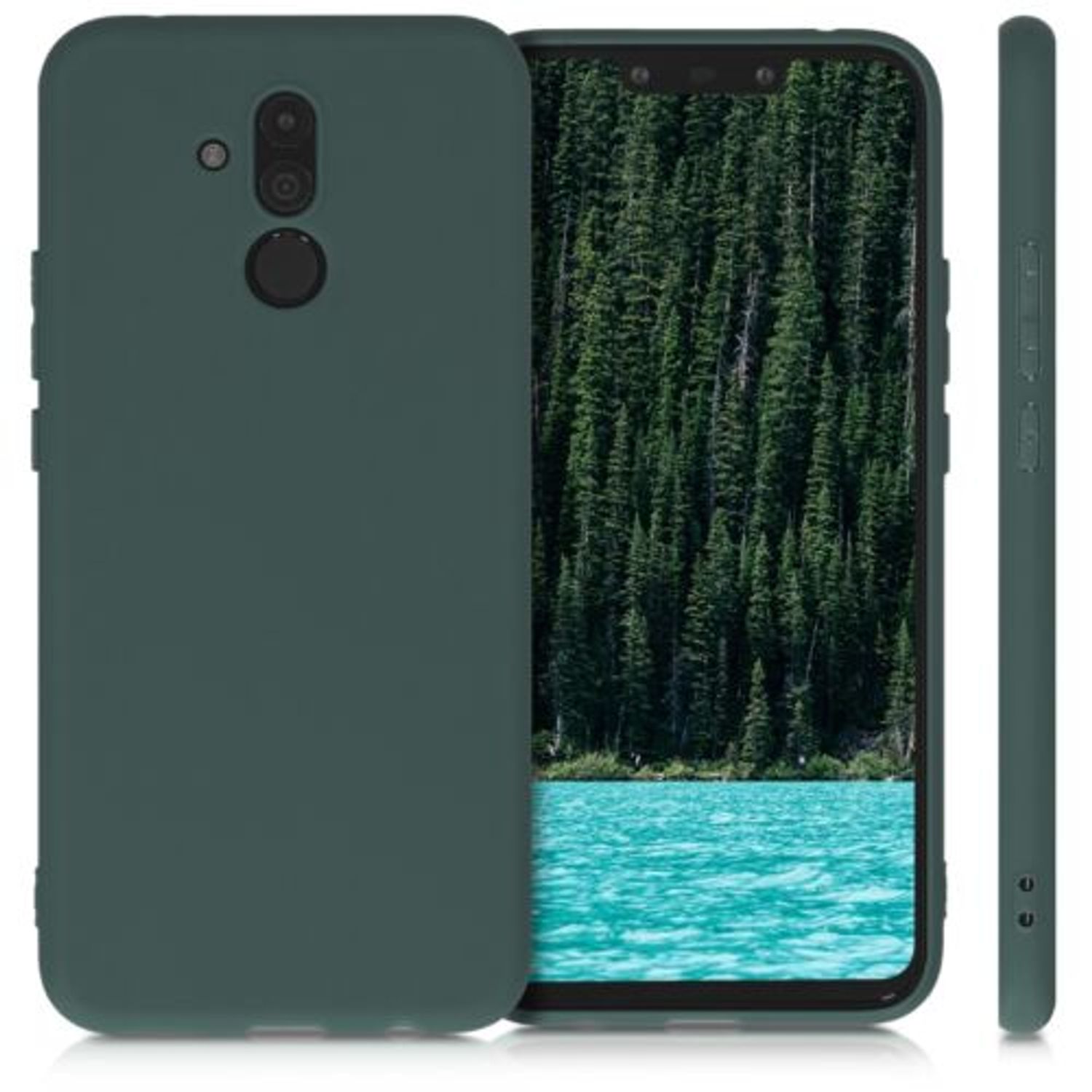 Husa pentru Huawei Mate 20 Lite, Silicon, Verde, 46202.171 fotografia produsului View 2 L