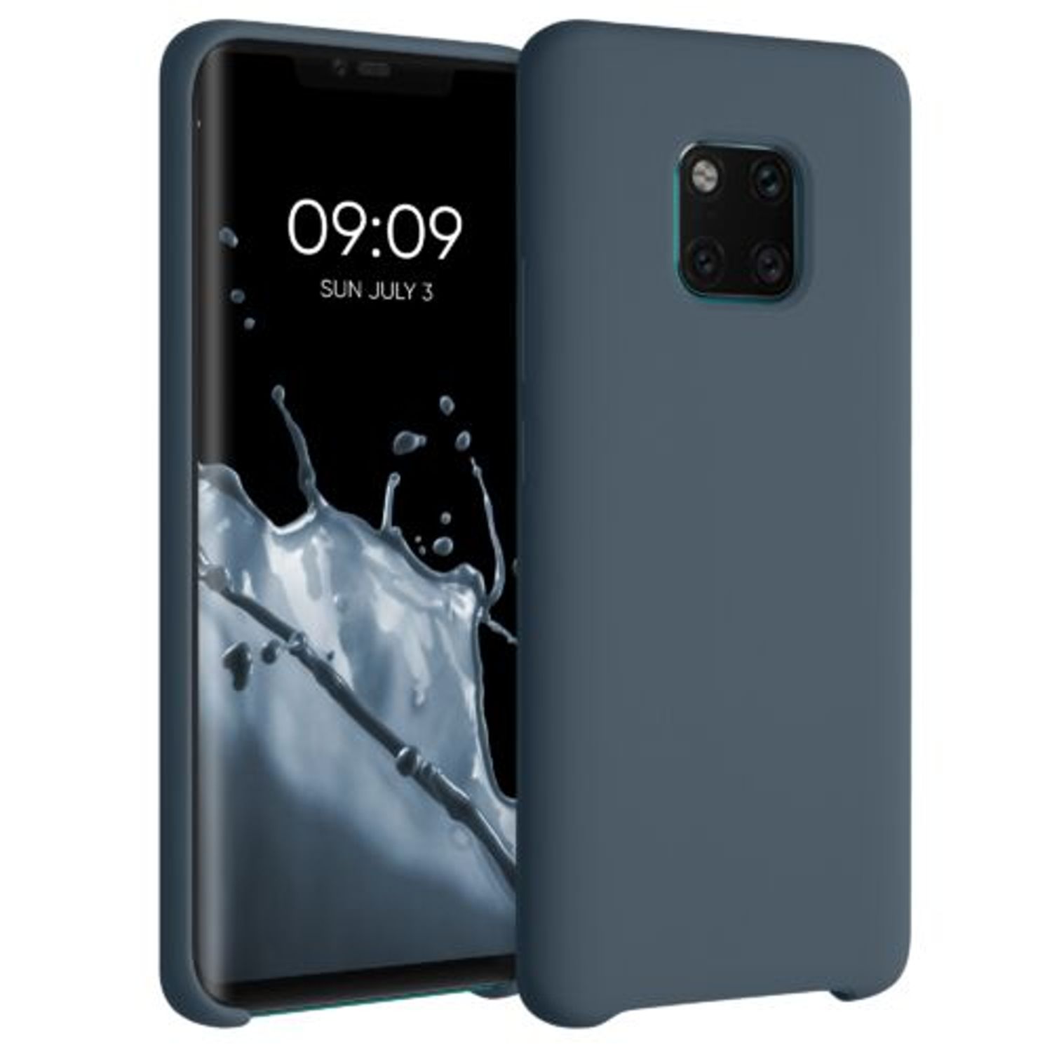 Husa pentru Huawei Mate 20 Pro, Silicon, Albastru, 52287.202 fotografia produsului
