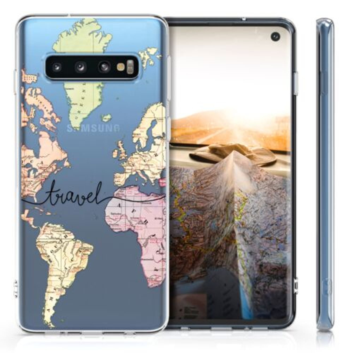 Husa pentru Samsung Galaxy S10, Silicon, Multicolor, 47448.06 fotografia produsului View 2 L