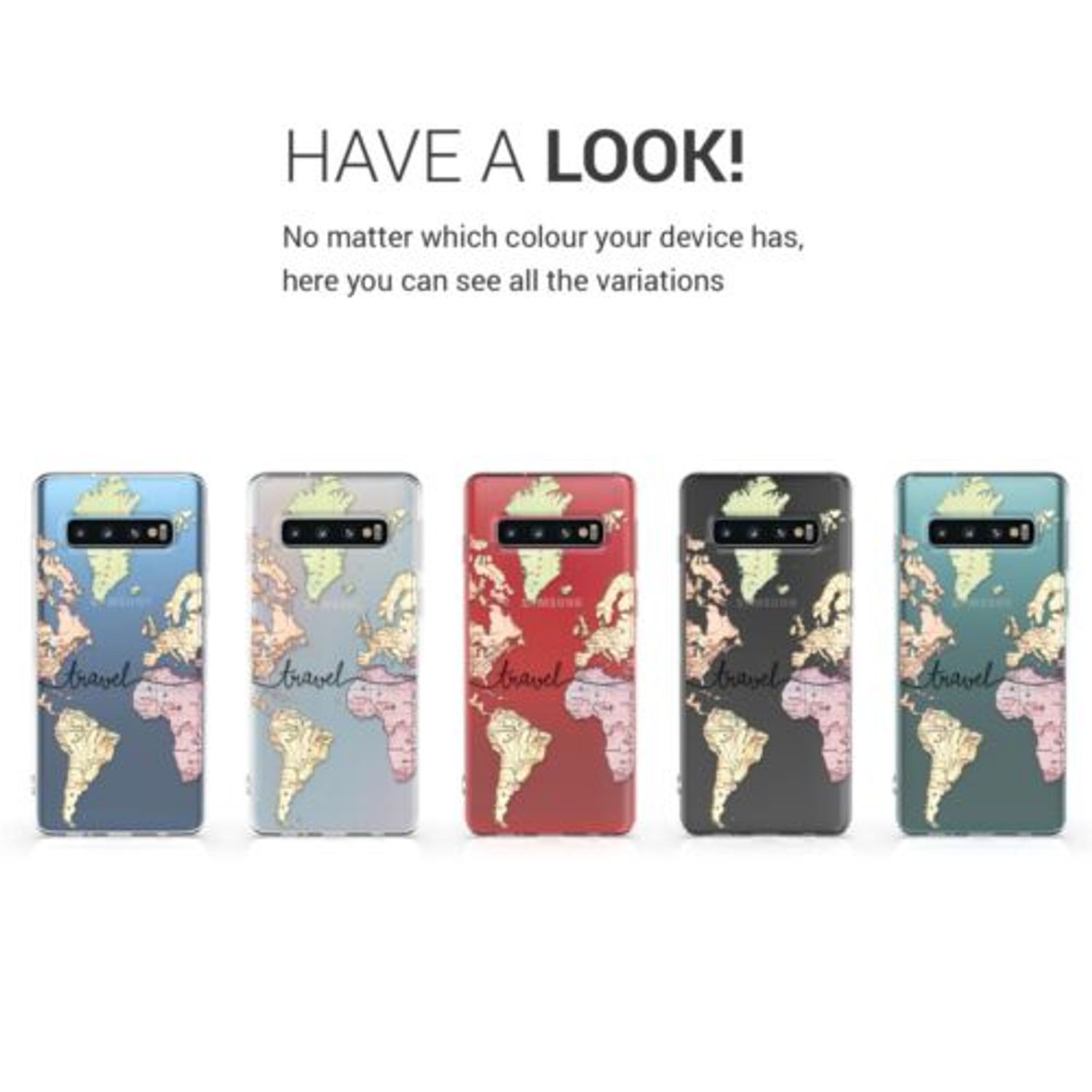 Husa pentru Samsung Galaxy S10, Silicon, Multicolor, 47448.06 fotografia produsului View 5 L