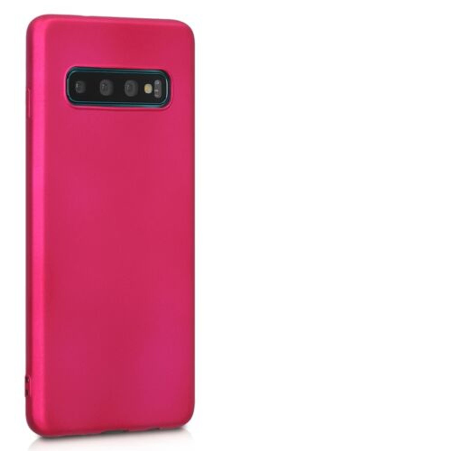 Husa pentru Samsung Galaxy S10, Silicon, Roz, 47452.65 fotografia produsului View 7 L