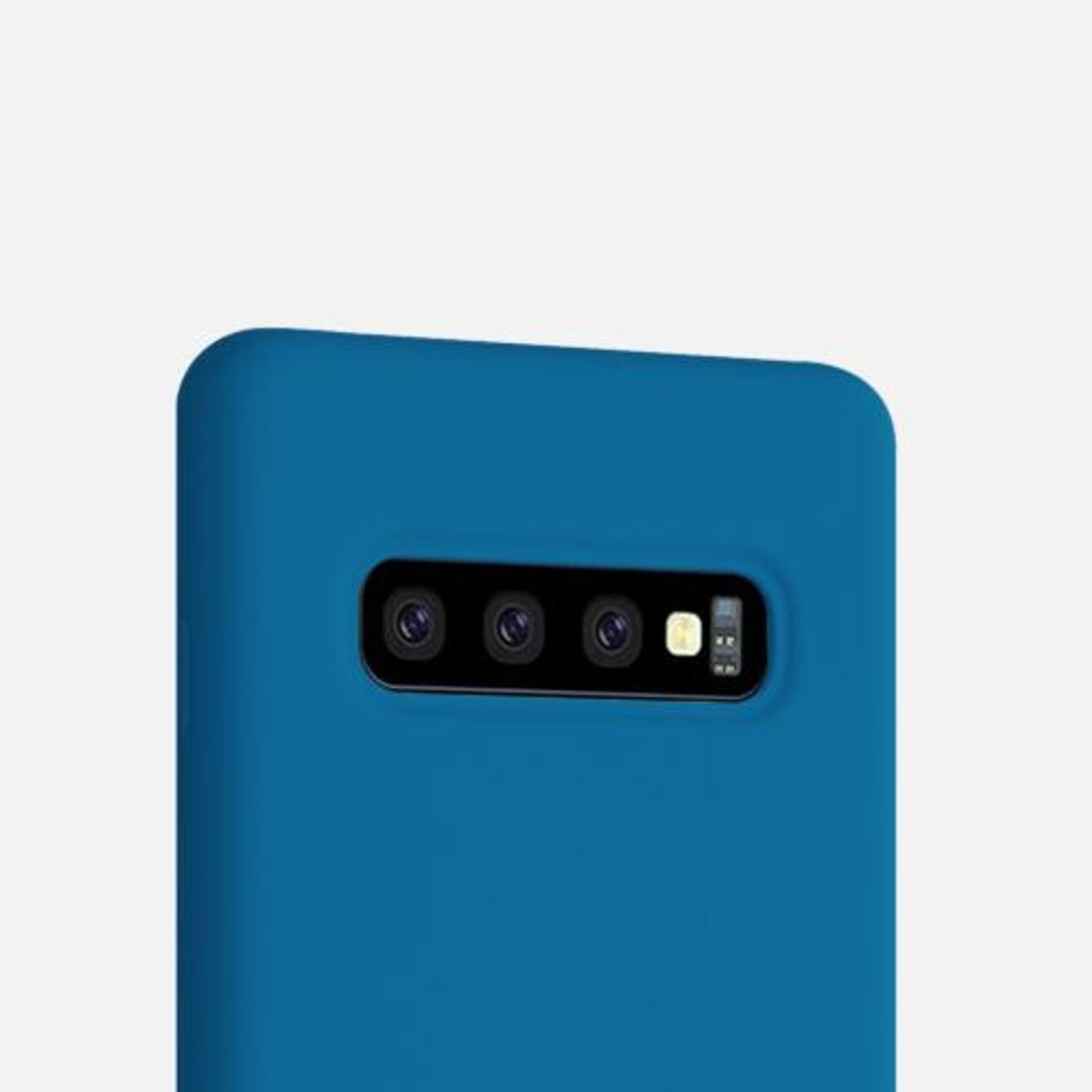 Husa pentru Samsung Galaxy S10 Plus, Silicon, Albastru, 49028.224 fotografia produsului View 7 L