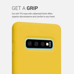 Husa pentru Samsung Galaxy S10 Plus, Silicon, Galben, 49028.143 fotografia produsului View 4 S
