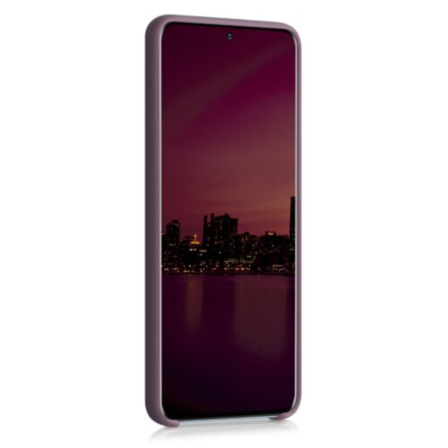 Husa pentru Samsung Galaxy S20, Silicon, Mov, 51236.181 fotografia produsului View 3 L