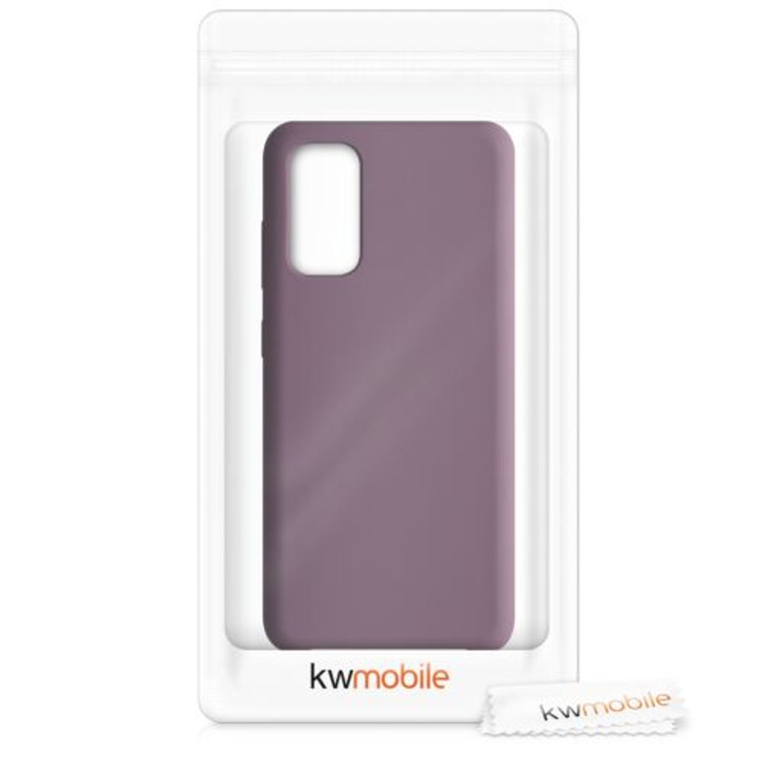 Husa pentru Samsung Galaxy S20, Silicon, Mov, 51236.181 fotografia produsului View 7 L