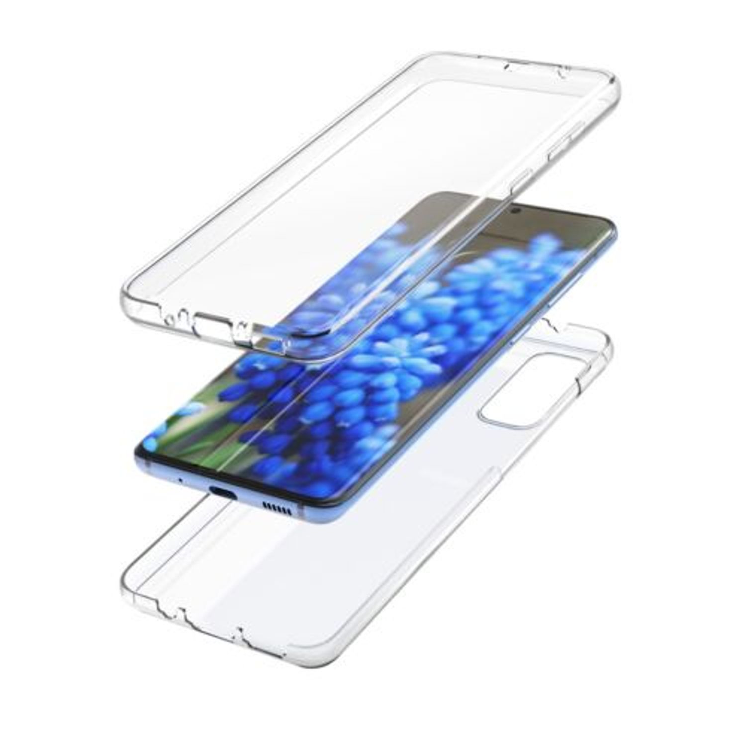 Husa pentru Samsung Galaxy S20, Silicon, Transparent, 51238.03 fotografia produsului View 17 L