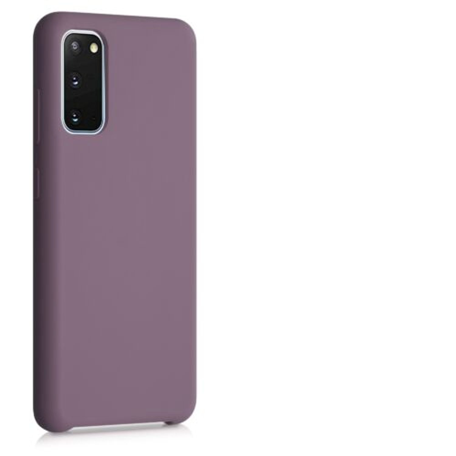Husa pentru Samsung Galaxy S20, Silicon, Mov, 51236.181 fotografia produsului View 8 L