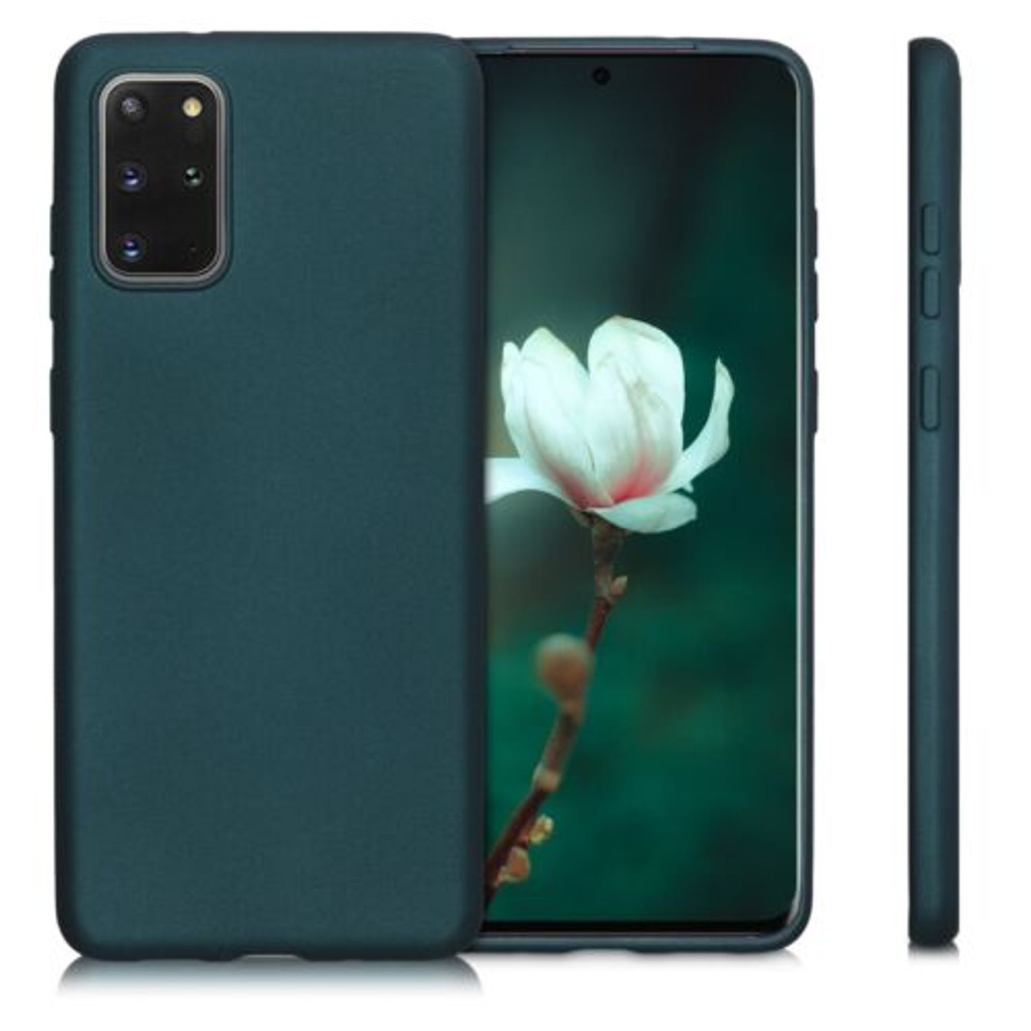 Husa pentru Samsung Galaxy S20 Plus, Silicon, Verde, 51220.14 fotografia produsului View 2 L