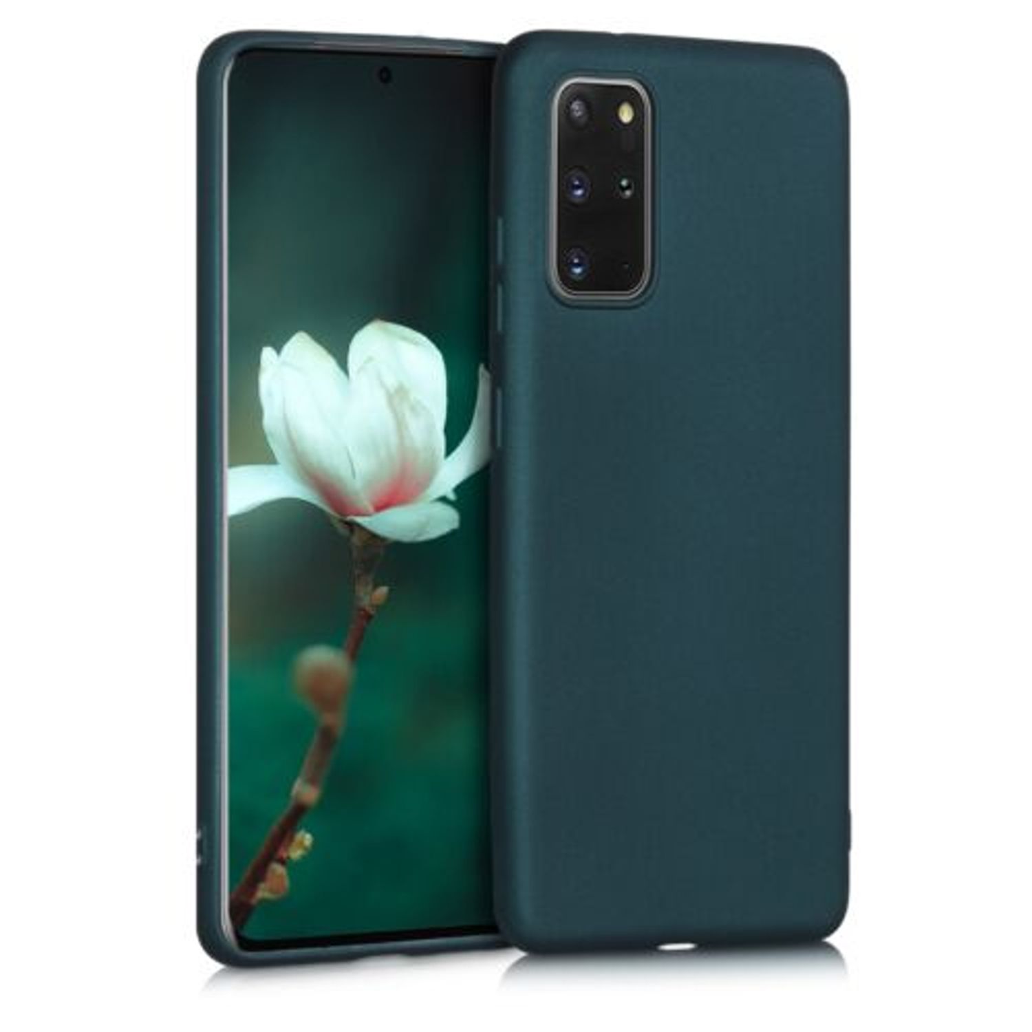 Husa pentru Samsung Galaxy S20 Plus, Silicon, Verde, 51220.14 fotografia produsului