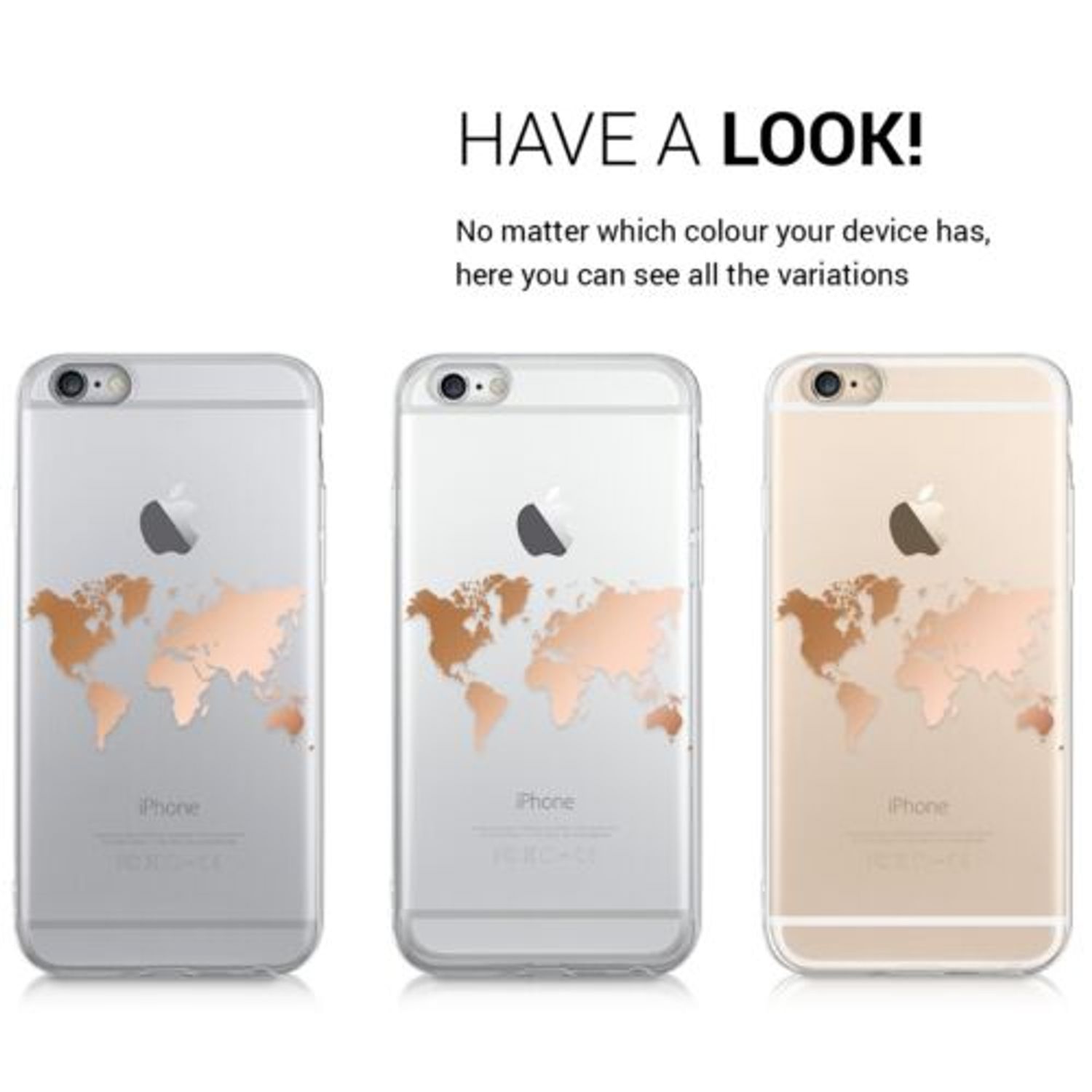 Husa pentru Apple iPhone 6/iPhone 6s, Silicon, Rose Gold, 39429.18 fotografia produsului View 5 L