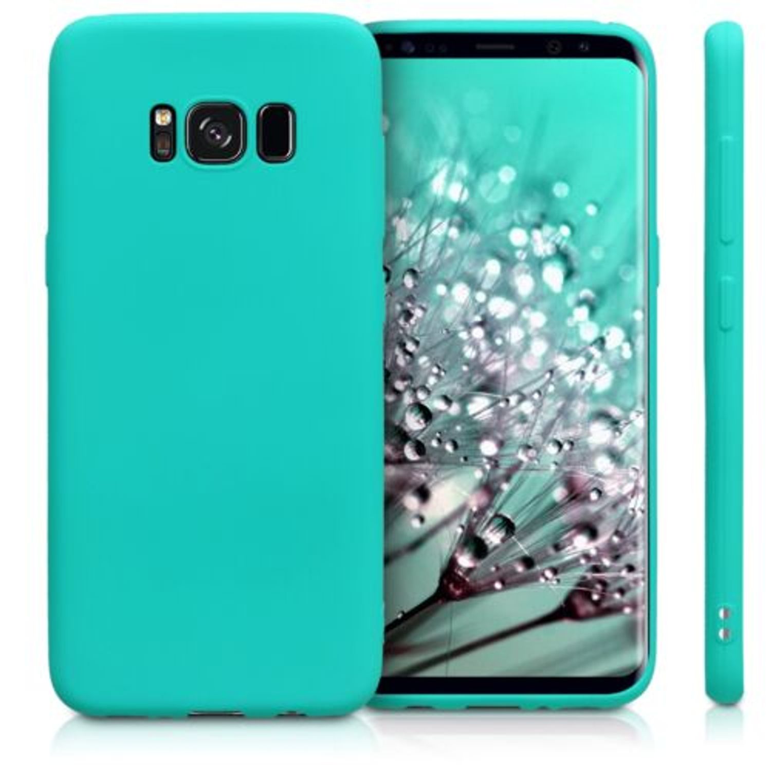 Husa pentru Samsung Galaxy S8, Silicon, Verde, 43383.126 fotografia produsului View 2 L