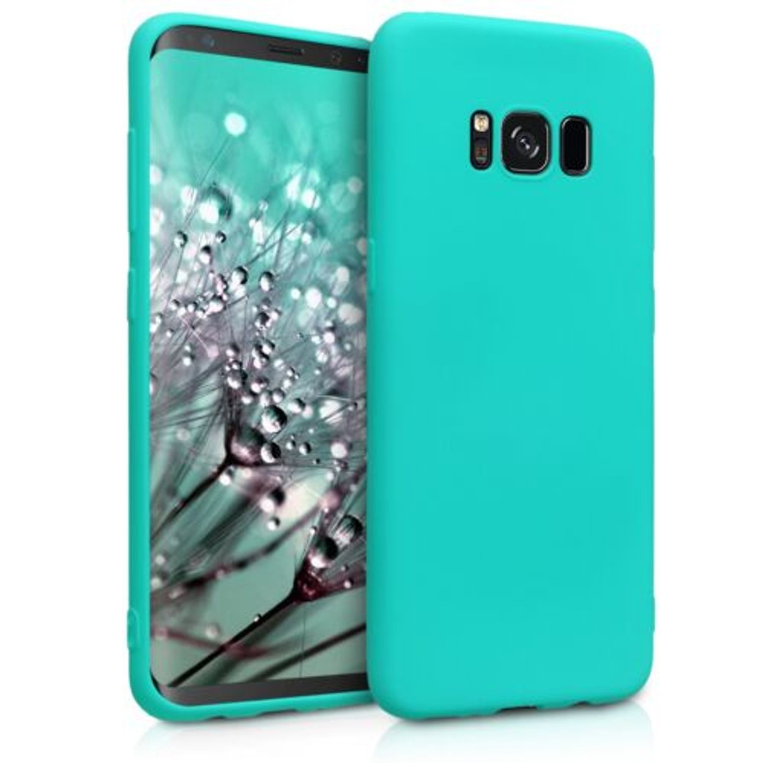 Husa pentru Samsung Galaxy S8, Silicon, Verde, 43383.126 fotografia produsului