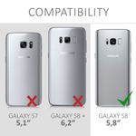 Husa pentru Samsung Galaxy S8, Silicon, Verde, 43383.126 fotografia produsului View 6 S