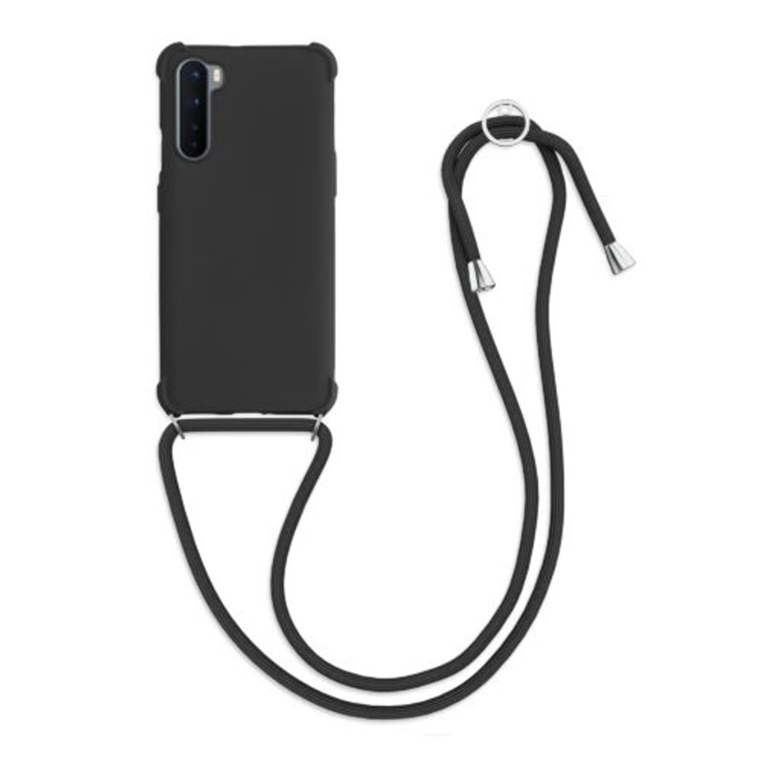 Husa pentru OnePlus Nord, Silicon, Negru, 55677.01 fotografia produsului