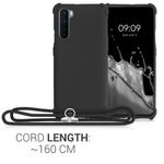Husa pentru OnePlus Nord, Silicon, Negru, 55677.01 fotografia produsului View 4 S