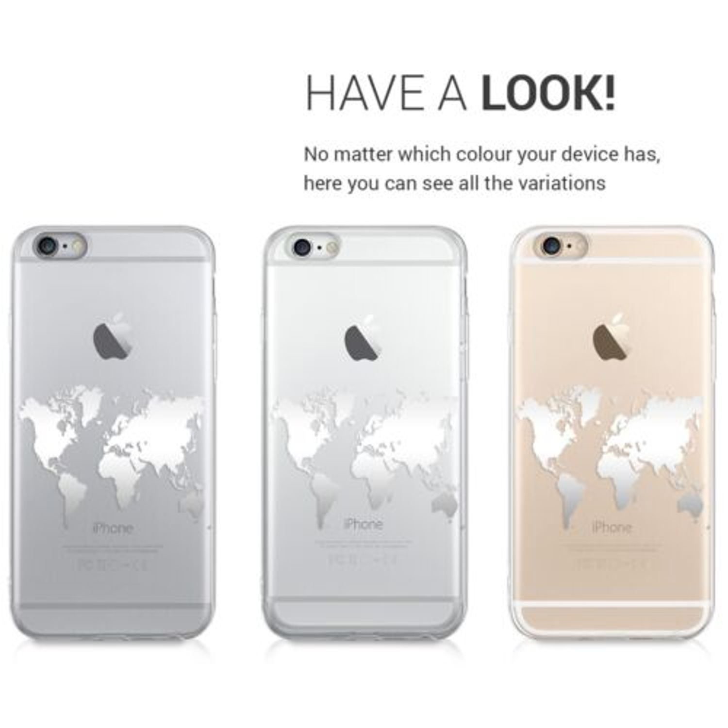 Husa pentru Apple iPhone 6/iPhone 6s, Silicon, Silver, 39429.21 fotografia produsului View 3 L