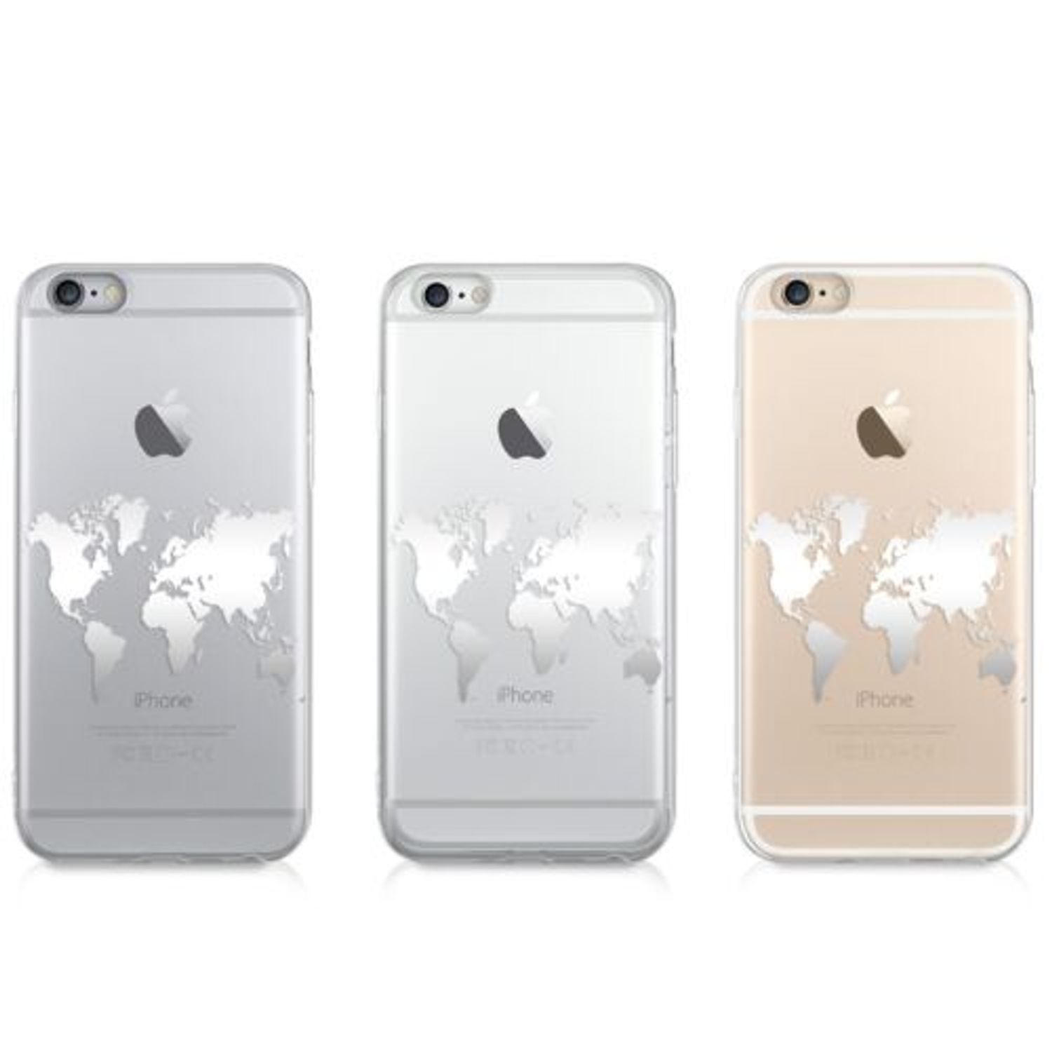 Husa pentru Apple iPhone 6/iPhone 6s, Silicon, Silver, 39429.21 fotografia produsului View 8 L