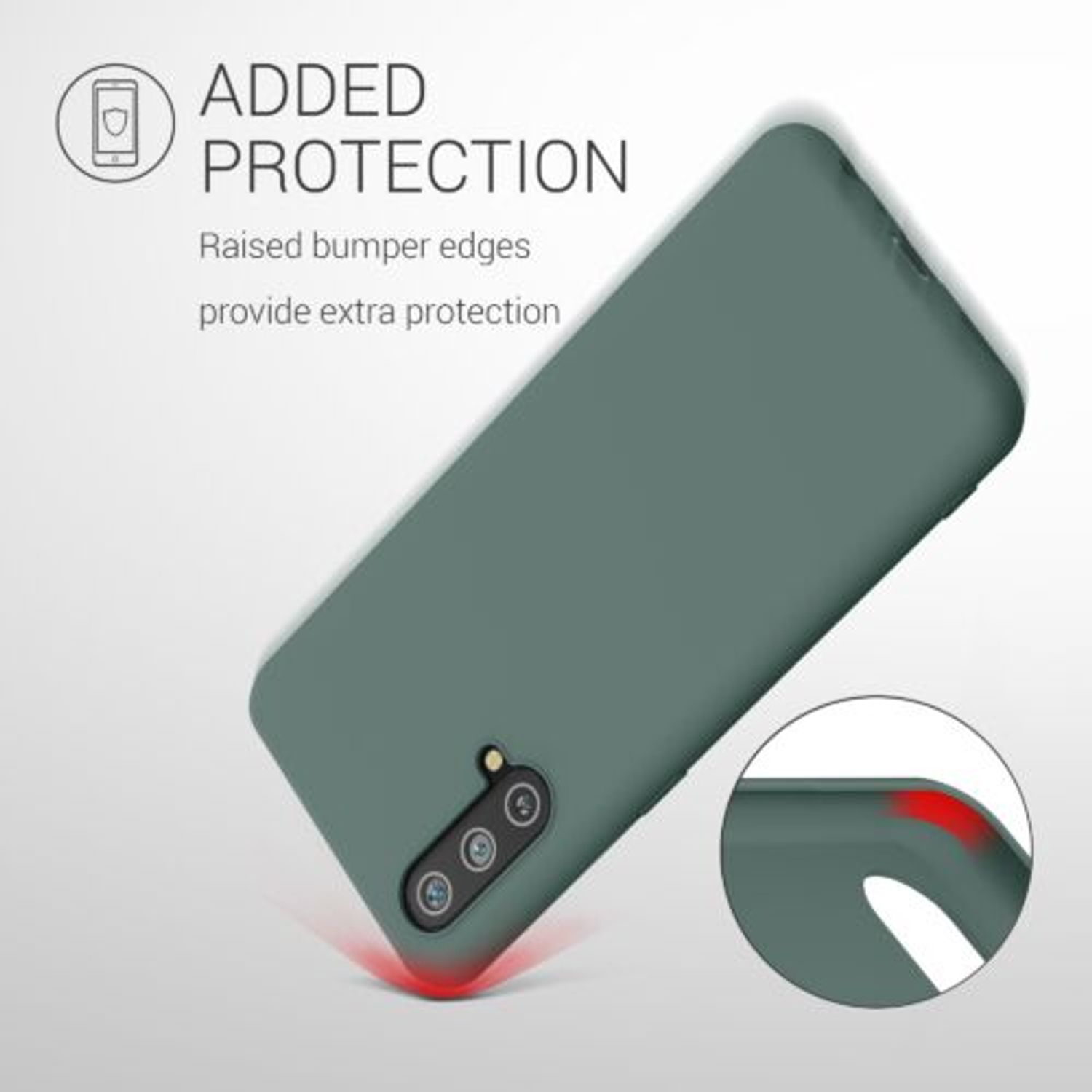 Husa pentru OnePlus Nord CE 5G, Silicon, Verde, 55614.166 fotografia produsului View 7 L