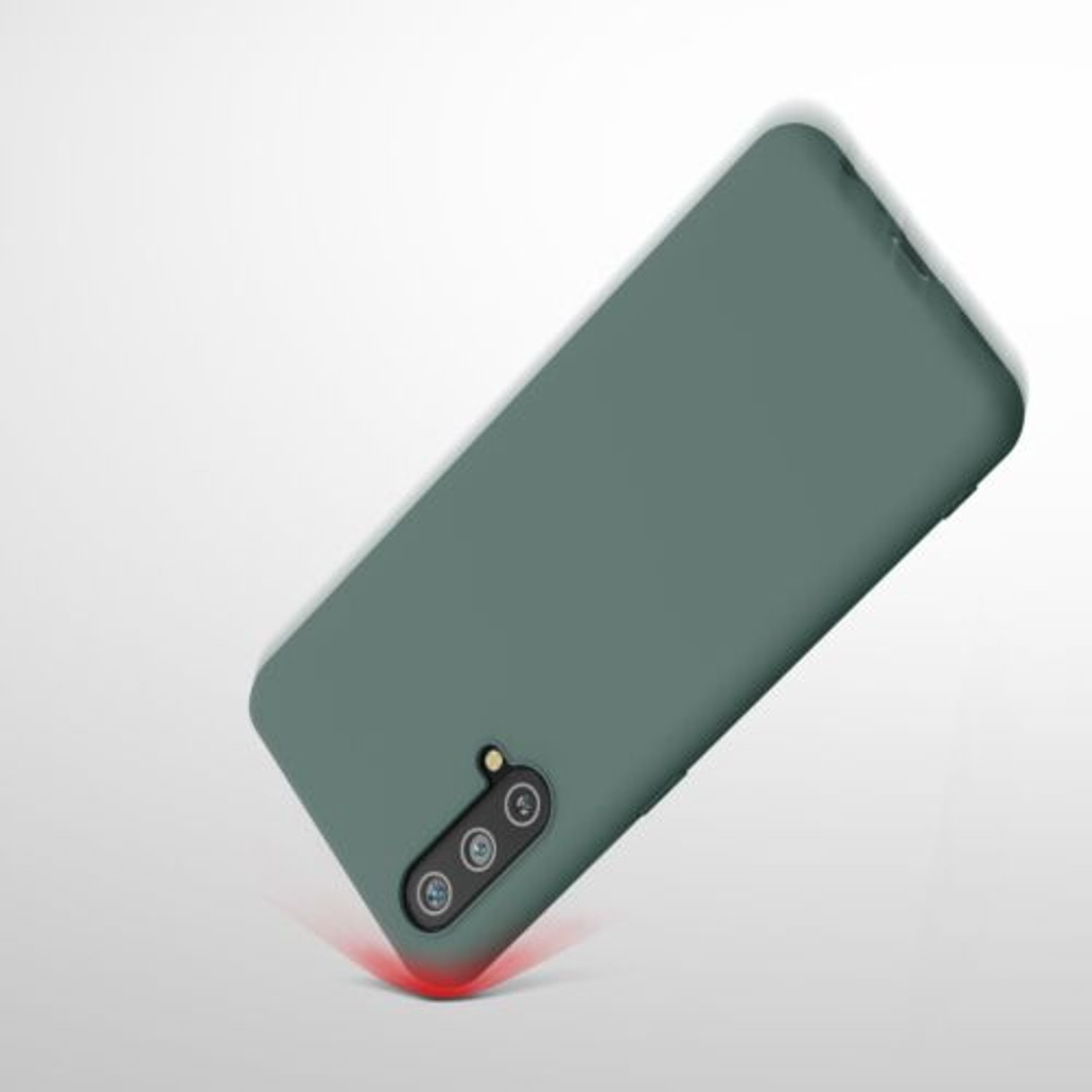 Husa pentru OnePlus Nord CE 5G, Silicon, Verde, 55614.166 fotografia produsului View 10 L