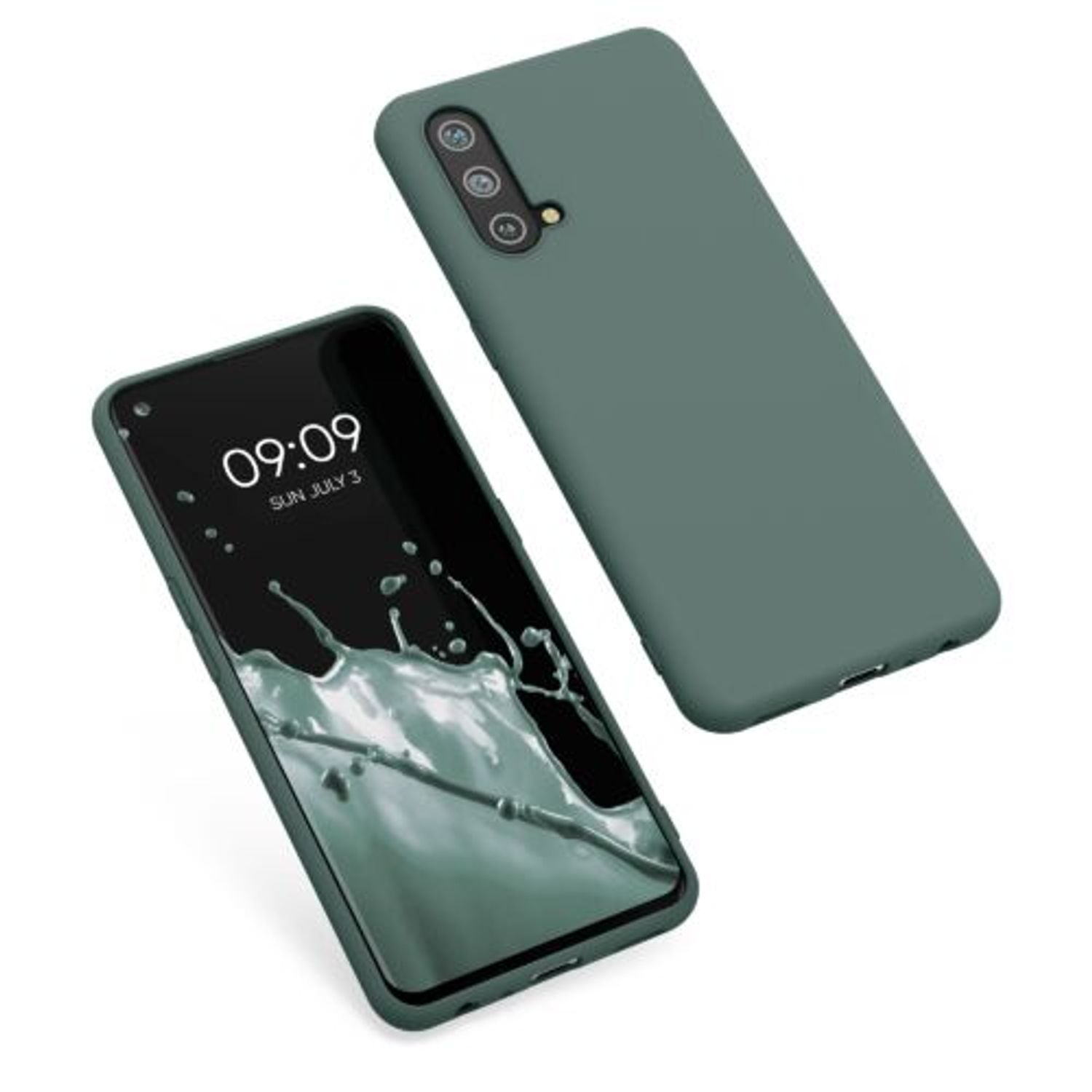 Husa pentru OnePlus Nord CE 5G, Silicon, Verde, 55614.166 fotografia produsului View 2 L