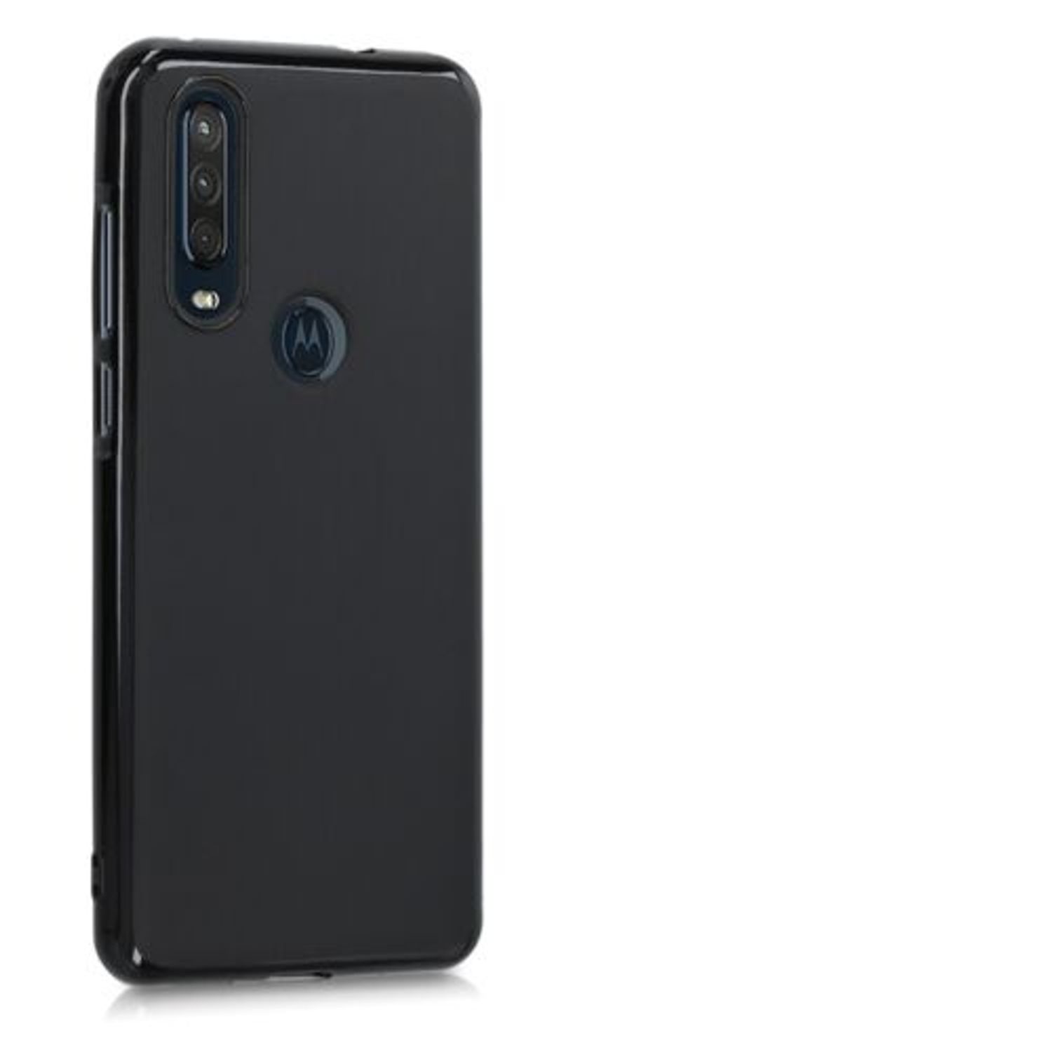 Husa pentru Motorola One Action, Silicon, Negru, 51158.47 fotografia produsului View 7 L