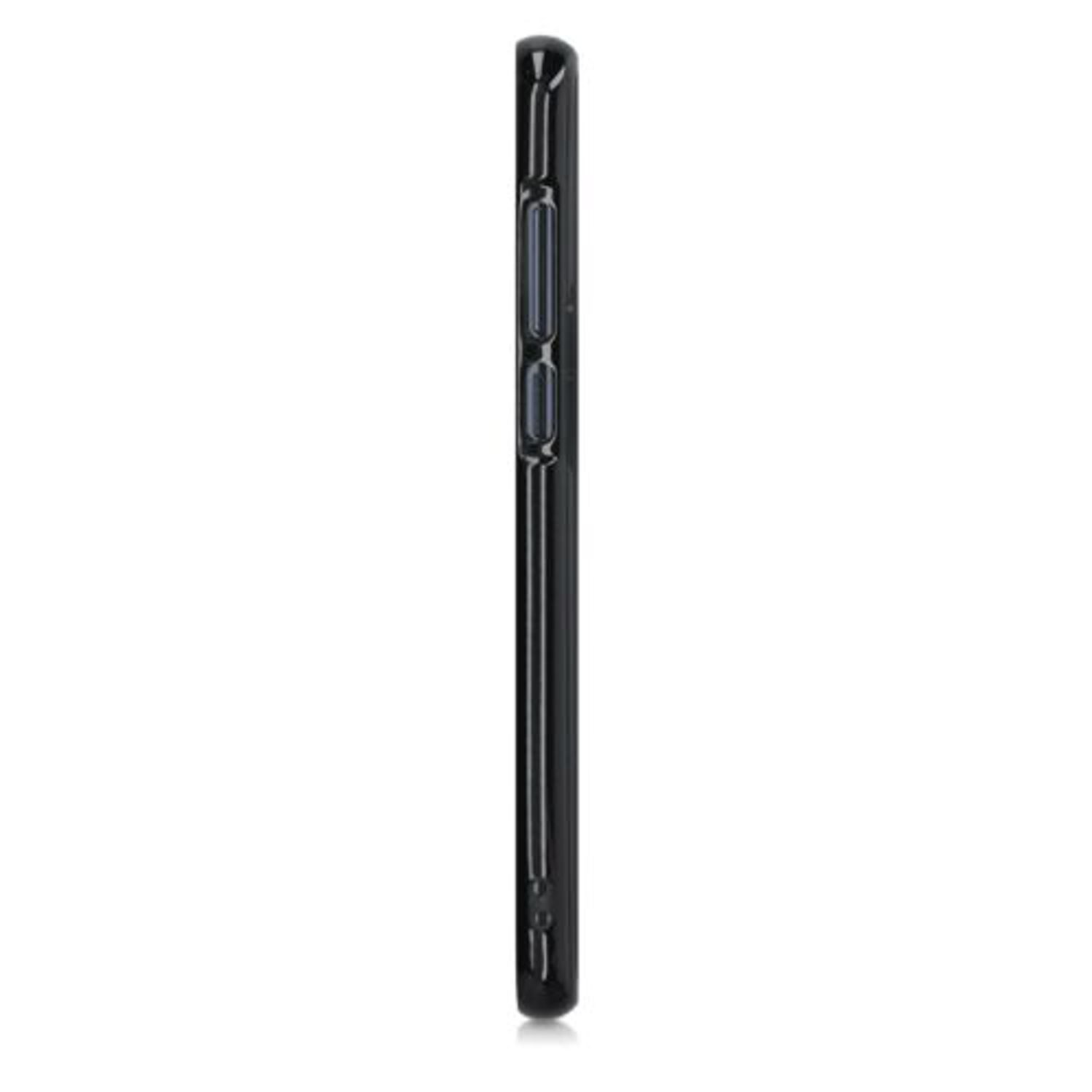 Husa pentru Motorola One Action, Silicon, Negru, 51158.47 fotografia produsului View 3 L