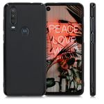 Husa pentru Motorola One Action, Silicon, Negru, 51158.47 fotografia produsului View 2 S