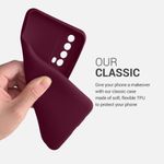 Husa pentru Huawei P Smart (2021), Silicon, Violet, 53674.187 fotografia produsului View 4 S