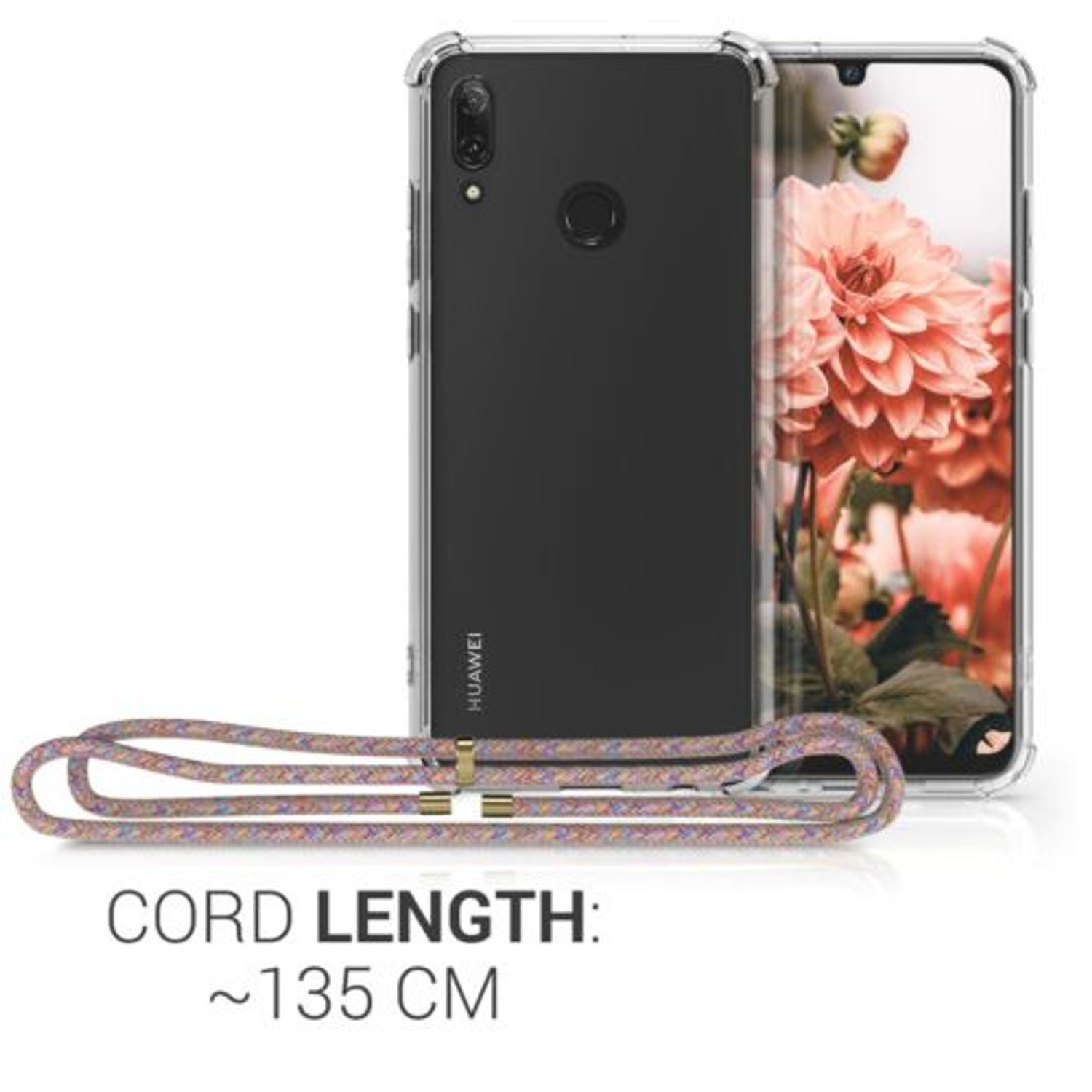 Husa pentru Huawei P Smart (2019), Silicon, Transparent, 48215.32 fotografia produsului View 4 L