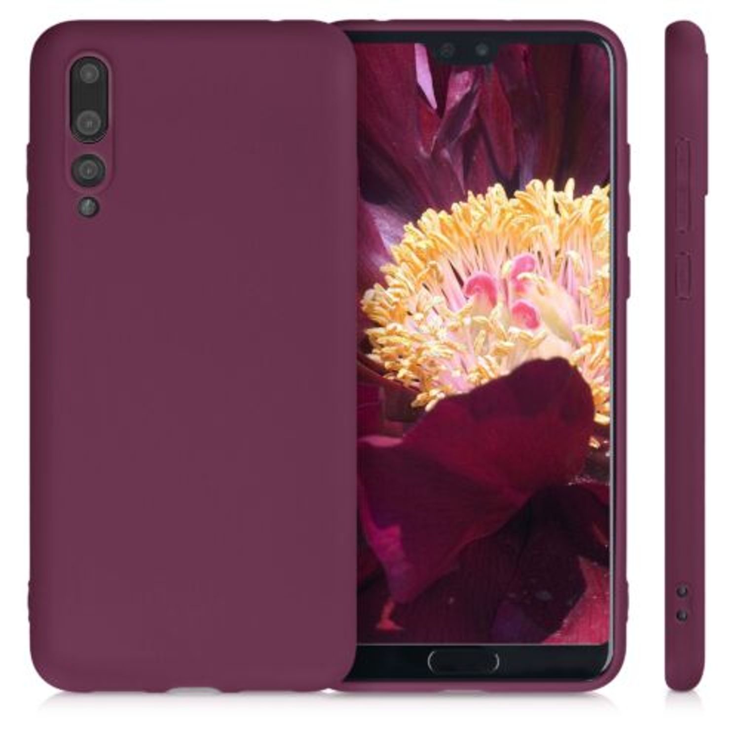Husa pentru Huawei P20 Pro, Silicon, Violet, 44223.187 fotografia produsului View 2 L