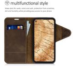 Husa pentru Google Pixel 4a, Piele naturala, Maro, 53659.01 fotografia produsului View 5 S