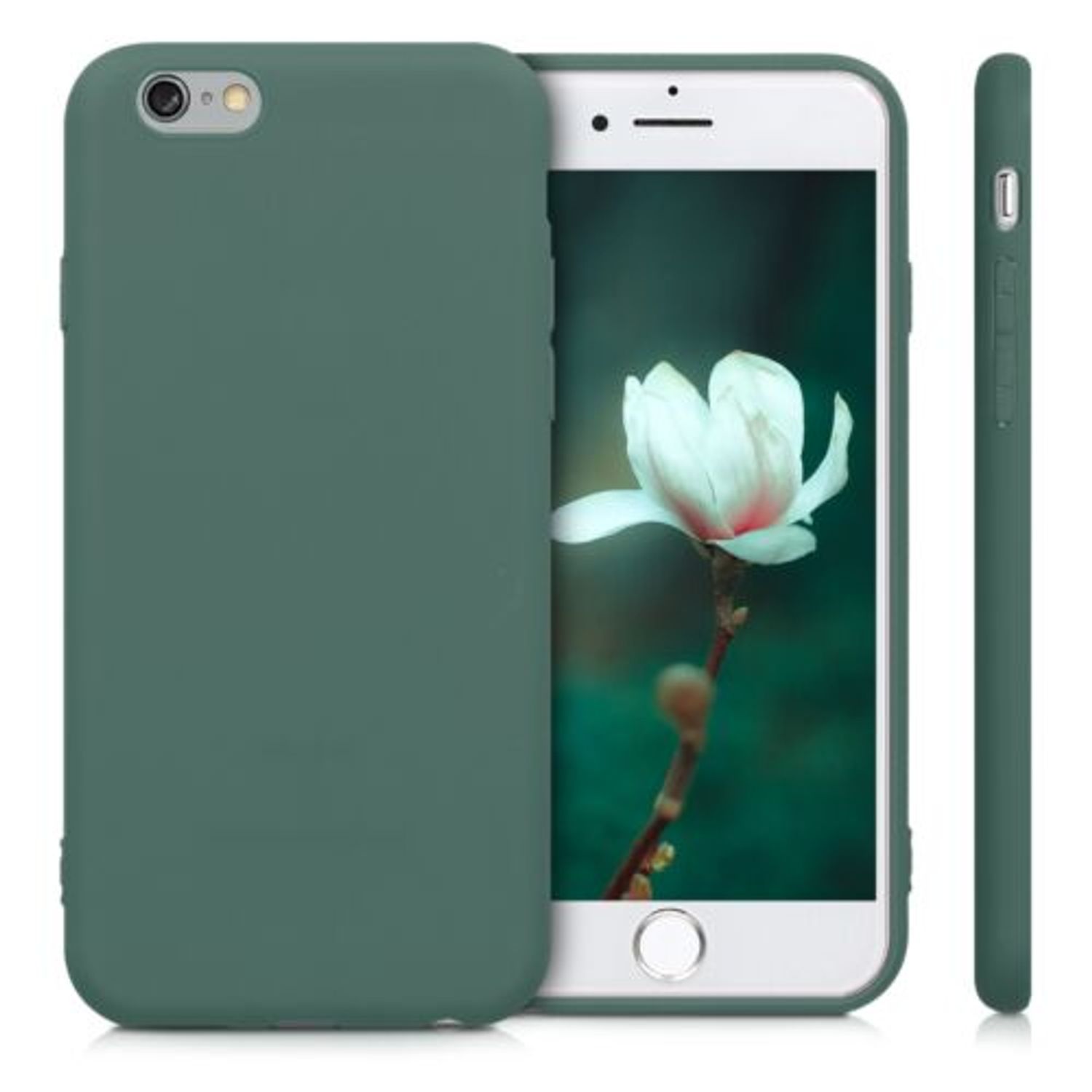 Husa pentru Apple iPhone 6/iPhone 6s, Silicon, Verde, 35176.171 fotografia produsului View 2 L