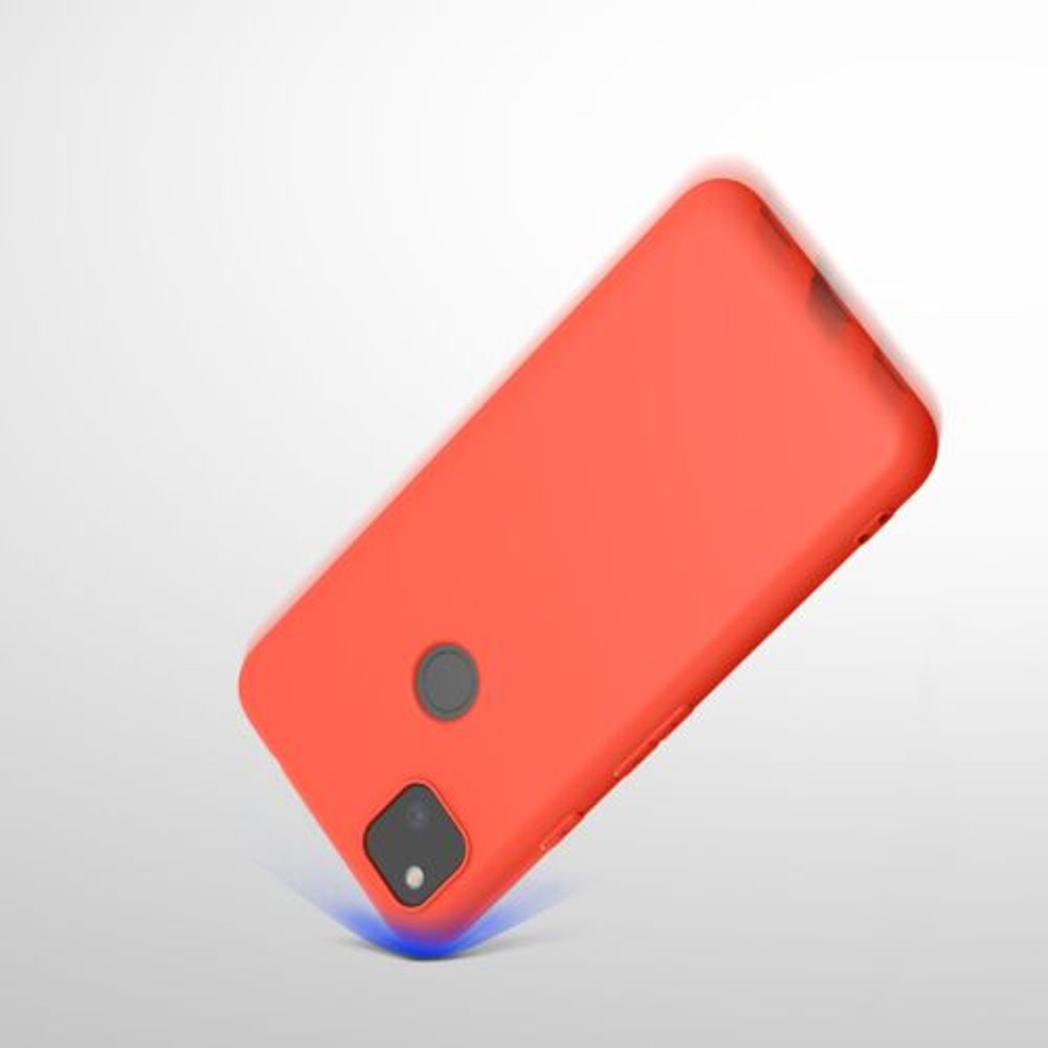 Husa pentru Google Pixel 4a, Silicon, Rosu, 52357.218 fotografia produsului View 10 L