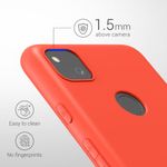 Husa pentru Google Pixel 4a, Silicon, Rosu, 52357.218 fotografia produsului View 4 S