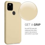 Husa pentru Google Pixel 4a 5G, Silicon, Crem, 53779.154 fotografia produsului View 5 S