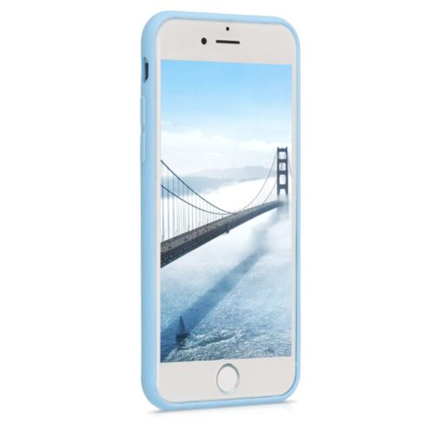 Husa pentru Apple iPhone 6/iPhone 6s, Silicon, Albastru, 35176.161 fotografia produsului View 3 L