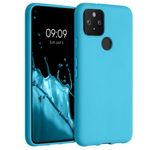 Husa pentru Google Pixel 5, Silicon, Albastru, 51722.223 fotografia produsului