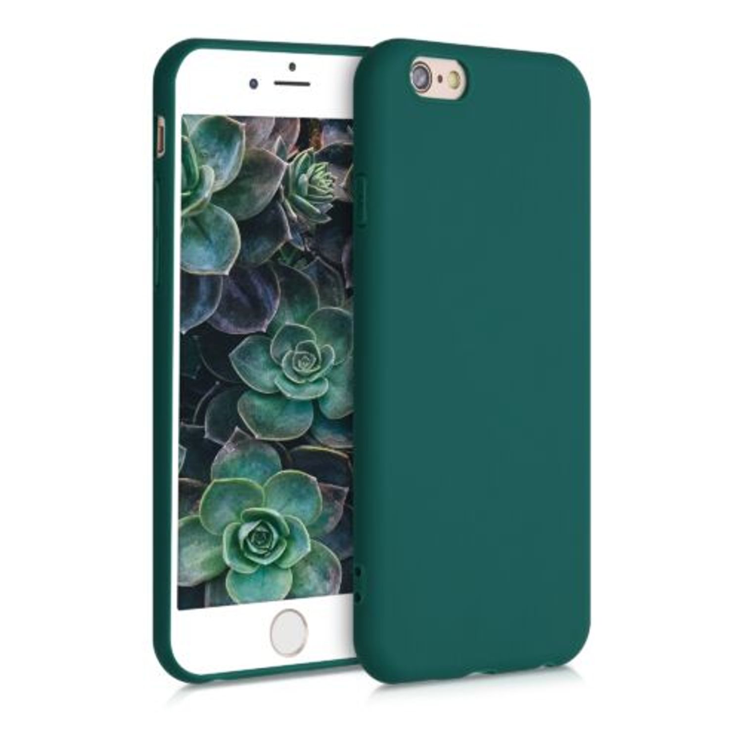 Husa pentru Apple iPhone 6/iPhone 6s, Silicon, Verde, 35176.184 fotografia produsului