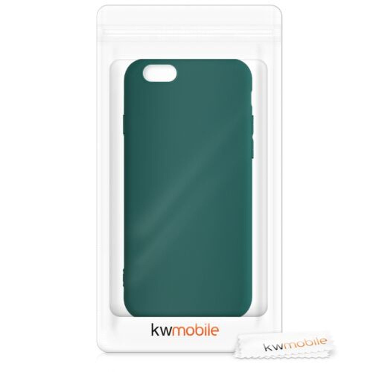 Husa pentru Apple iPhone 6/iPhone 6s, Silicon, Verde, 35176.184 fotografia produsului View 7 L