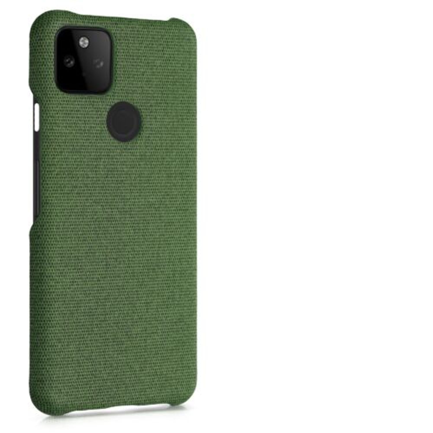 Husa pentru Google Pixel 5a, Textil, Verde, 54994.07 fotografia produsului View 8 L