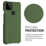 Husa pentru Google Pixel 5a, Textil, Verde, 54994.07 fotografia produsului View 4 S