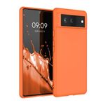 Husa pentru Google Pixel 6, Silicon, Portocaliu, 55434.150 fotografia produsului
