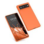 Husa pentru Google Pixel 6, Silicon, Portocaliu, 55434.150 fotografia produsului View 2 S