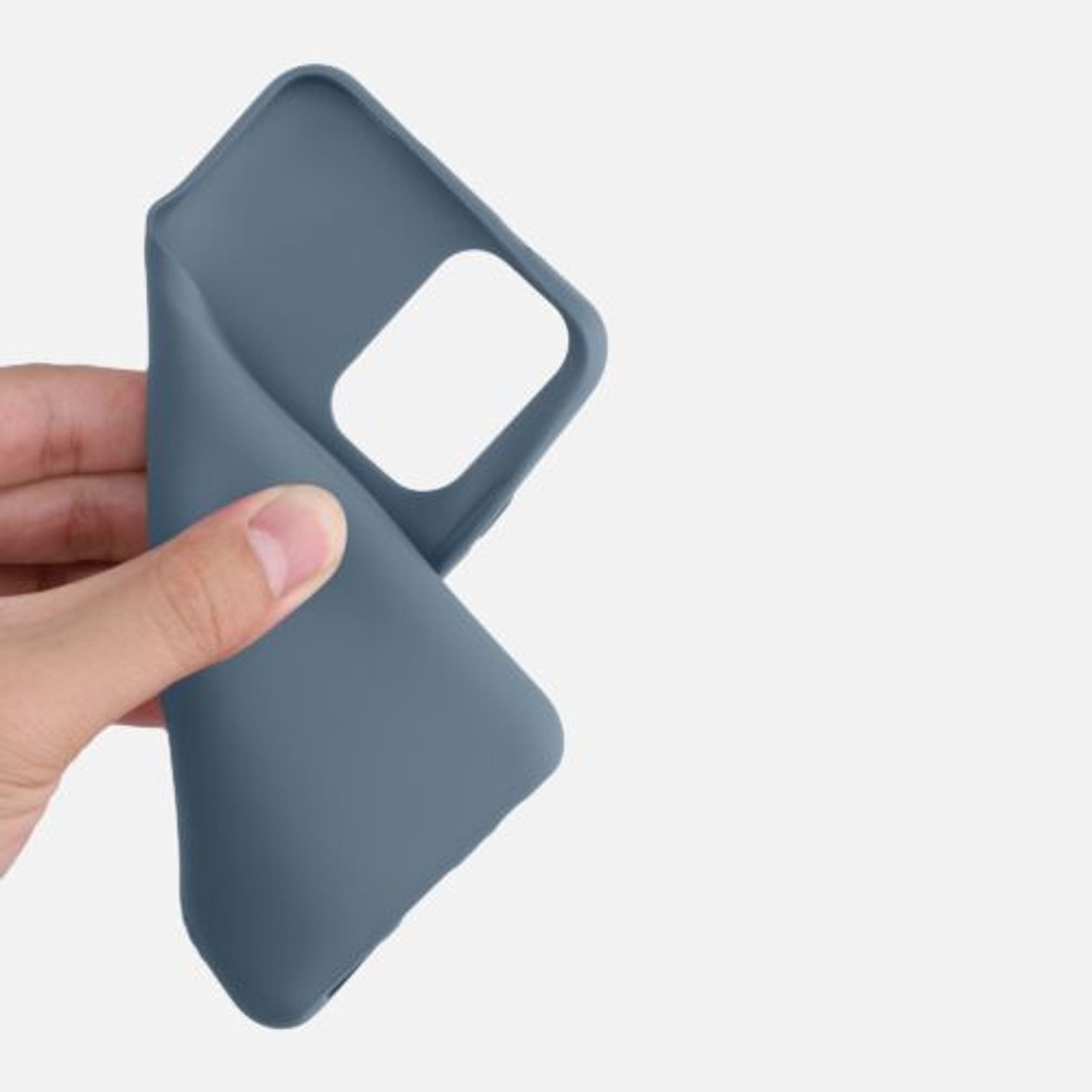 Husa pentru Xiaomi Redmi Note 10/Redmi Note 10S, Silicon, Albastru, 54541.202 fotografia produsului View 8 L