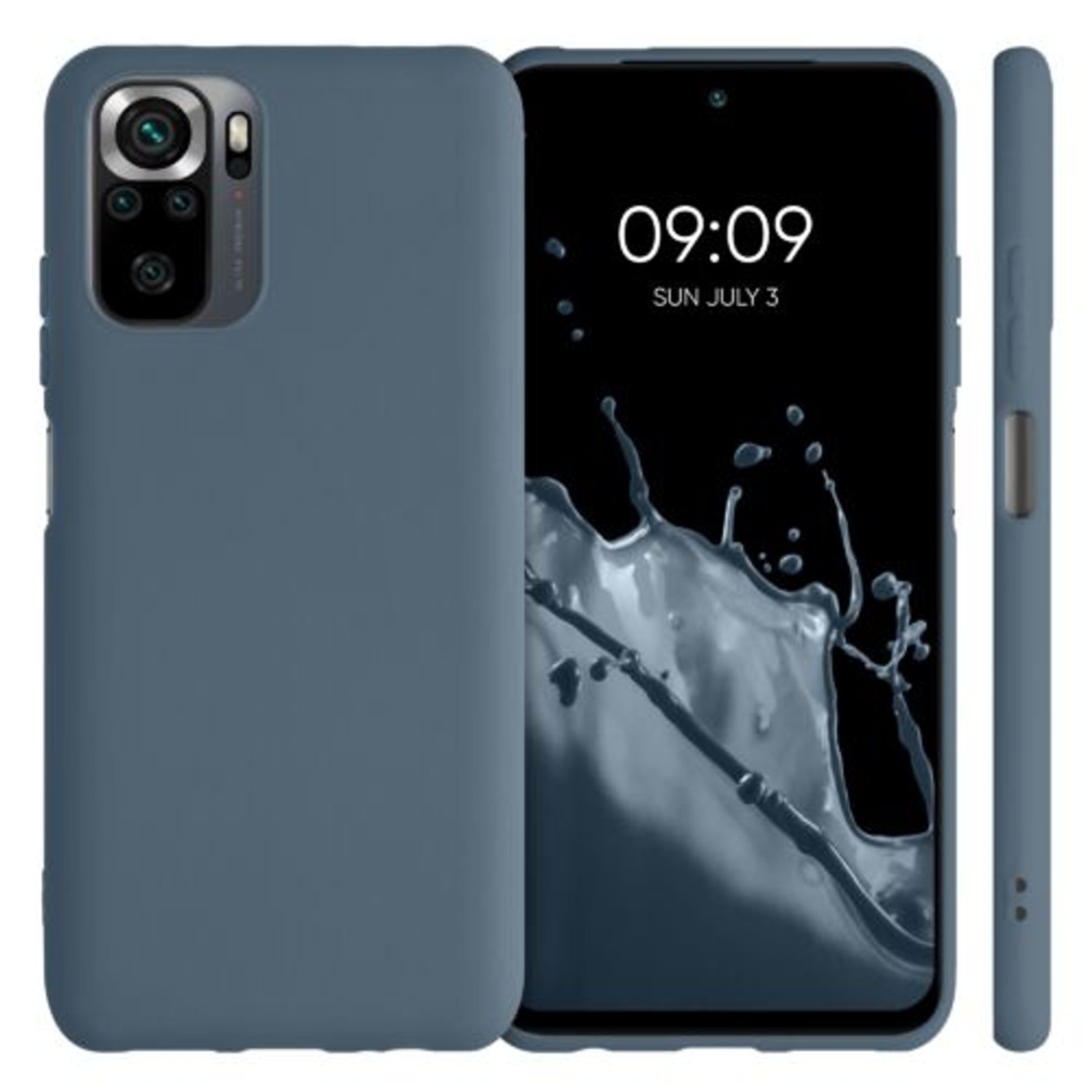 Husa pentru Xiaomi Redmi Note 10/Redmi Note 10S, Silicon, Albastru, 54541.202 fotografia produsului View 2 L