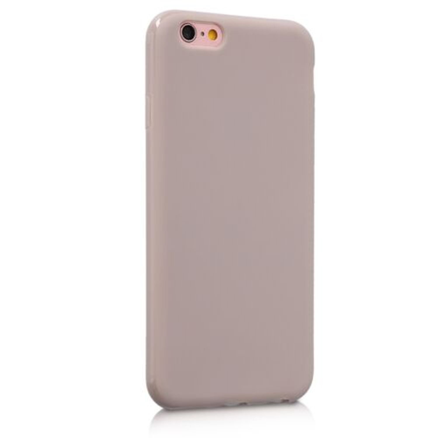 Husa pentru Apple iPhone 6/iPhone 6s, Silicon, Crem, 35176.96 fotografia produsului View 9 L