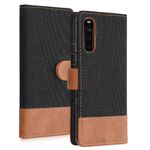 Husa pentru Sony Xperia 10 III, Textil, Negru, 55131.01 fotografia produsului View 4 S